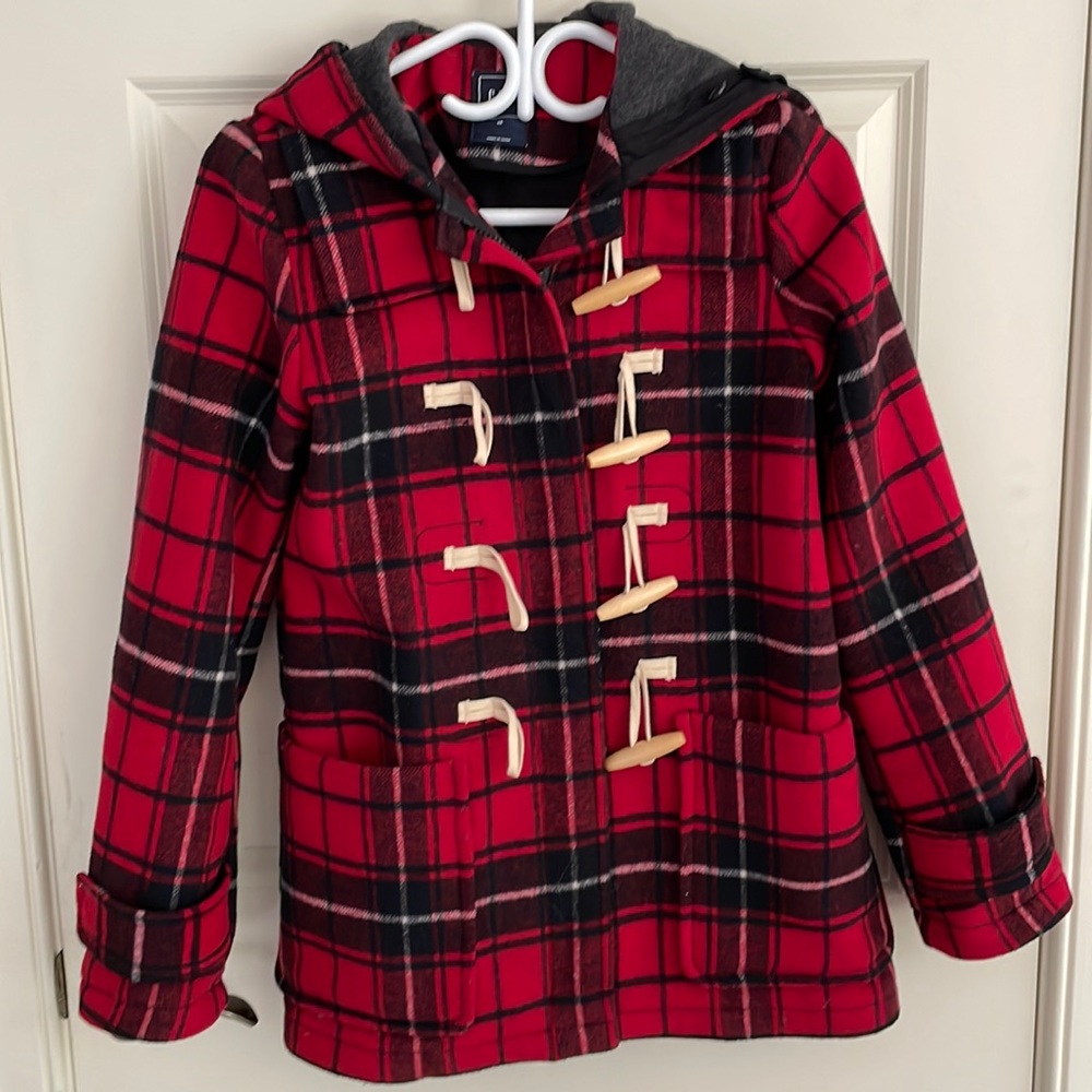 GAP women’s hooded wool coat
